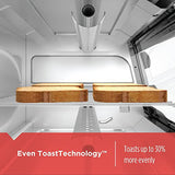4-Slice Stainless Steel Toaster Oven Black + Decker, Silver
